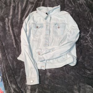 Light blue forever 21 Jean jacket 2x